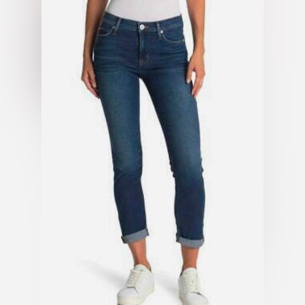Hudson Natalie Midrise Slim Boyfriend Jeans Size 29 Medium Wash